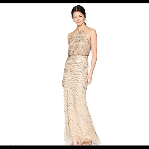 Adrianna Papell beaded gown - Picture 2 of 3